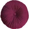 YILANLAN Cuscino zucca semplice Cuscino pavimento rotondo peluche Cuscino tatami addensato Cuscino sedia ufficio Decorazione della stanza (35cm*8cm, Red)