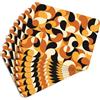 MG Design Set di 8 tovagliette in sughero - Abstract Harmony - 30 × 40 cm - resistenti al calore, antiscivolo e facili da pulire, con base in sughero naturale