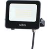 WEB world electronic business Faro LED Esterno 10W 1000 Lumen Luce Fredda 6000K Proiettore Impermeabile IP65 Alluminio Grigio Scuro 120 gradi