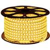 XUNATA Bianco Caldo Strisce LED con Interruttore e Alimentatore 220V, 3014 120LED/m, IP65 Impermeabile, Flessibile Striscia a LED per Scaletta Tetto Cavi da Cucina Decorazione- 2m