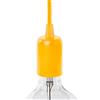AMARCORDS - Portalampada E27 vintage in metallo edison retro per lampada a sospensione. Stile industrial finitura LIMONE