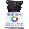 Vrabocry Controller LED RGB universale Touch Panel telecomando RF DC 5 - 24 V 10 A * 3 (12 V Max 360 W, 24 V Max 720 W), telecomando senza fili, distanza 20 m per strisce LED RGB 5050,2835, COB