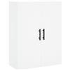 vidaXL Mobile a Parete Bianco 69,5x34x90 cm
