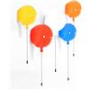 DUNMW Lampada da Parete a Palloncino Creativo Colorato per Camera dei Bambini - Decorativa per Camera da Letto Con Interruttore a Fune