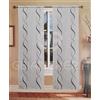 GBiancheria COPPIA TENDE DEBORA 45X150 45X240 PER FINESTRE E PORTEFINESTRE PRONTE DA APPENDERE (45x240, Grigio)