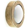 KsH and Co Antiope IP64 piccola lampada da paratia rotonda in ottone senza copertura