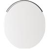 kalb Material für Möbel kalb | CURVIA, lampada a LED per specchio, illuminazione curva per specchi rotondi Ø 60 & 70 cm, 12VDC, 6W, bianco neutro 4000K, IP44, luce per specchio anti-sfarfallio, nero opaco, alluminio (70cm)