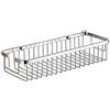 HomeYoo 30 cm Mensola Contenitore Rettangolare per Vasca da Bagno,Cestino portaoggetti per Doccia, in Acciaio Inox SUS304, da Appendere, antiruggine, Montaggio a Parete