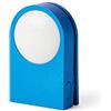 Lexon LUCIE - Mini luce LED a clip (Blu)