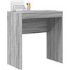 vidaXL Scrivania Grigio Sonoma 70 x 40 x 76 cm, Scrivania compatta, Stile Moderno, Spazio ergonomico, Tavolo per Scrivere, Mobile Resistente per stanze Piccole