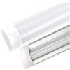 LineteckLED -P25-60WN-K2- Kit 2pz Plafoniera Led Ultrasottile 150cm 60W Bordo Argento Completo di Led 4200K Luce Naturale 4800lm