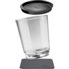silwy® magnetic drinkware, bicchiere magnetico di plastica antiscivolo, infrangibili con magnete integrato con coperchio e sottobicchieri metallici, campeggio, barca, bambini - The Classic