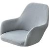 ALABOW 1/2/4/6 Pezzi Copripoltrona，Elasticizzato con Braccioli Coprisedie Elasticizzato Schienale Poltroncina Cucina Soggiorno Copertura Sedia da Scrivania Copri Sedie ,Bianca ( Color : #4 , Size : 1pcs )