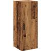 vidaXL Armadietto da parete in legno anticato/marrone, 34,5 x 34 x 90 cm, armadio in legno ingegnerizzato per soggiorno/casa