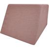 MiaSuite Cuscino a Trapezio 55x40x30 cm, aiuta a sollevare le gambe e a scaricare la schiena - in Waterfoam, Sfoderabile. Favorice il flusso sanguigno e la decompressione delle gambe.
