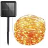 XAUCY Filo di rame con 300 LED, 32 m, 8 modalità, impermeabile, per cortile, albero di Natale, giardino, decorazioni esterne (bianco, 50 m + 500 LED)