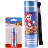 Kids Licensing Paw Patrol Torcia Tattica, 9 LED con Colori Flash Mini Torce per Bambini con Personaggi TV per Campeggio Trekking Emergenza Ragazzi 3+ Anni - Paw Patrol Blu