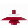 EMISOO Lampada a sospensione nordica - Lampada a sospensione Ph5 in colore sfumato in ferro battuto - Lampada per lampadari in alluminio con personalità E27 - per l'illuminazione del ristorante Decorazioni p