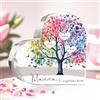 kaululu Regali Mamma, Regalo per Festa Della Mamma, Personalizzata in Acrilico con Nome Albero Della Vita Inciso, Regali di Compleanno Mamma, Regalo di Natale (Stile 3)
