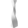 NNYCC Vaso in Ceramica Minimalista 41cm Alto Moderno Fiore Vaso Decorazione per il soggiorno tavolo piano d'ingresso,Bianca