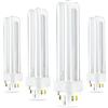 Circle plc-13 W 827, 4 pin G24q-1 tubo doppio, 13 Watt, lampadina fluorescente compatta, sostituisce Philips 38325 - 7 e Sylvania 20682, Soft White CFL, G24q-1 4 13.00 wattsW