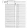AJTXCSFOQL Tenda Veneziana su Misura Larghezza 30-215 cm Altezza 50-280 cm, Privacy Oscuranti Senza Fori, 25mm Persiane Veneziane Orizzontali per Finestre Interne(Bianco)