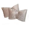 Russo Tessuti Cuscino Arredo Home Decor FIOCCO Velluto Papillon Cucina Living Fancy Bedroom 2 CUSCINI Tortora