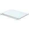 vidaXL Mensole in Vetro Trasparente 2 pz 50x30 cm