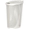 Bama Paglia - Bidone per bucato, 43 Litri, Colore: Panna