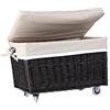 e-wicker24 Alles aus Weide - Cassaforte, cestino grande, cestino, baule, contenitore in vimini, cestino portaoggetti, cesto di vimini