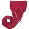 emmevi Tenda a Fili Elegante Porte Finestre Pannello Divisorio Camere Stanze Ambienti 100x200 Cm Bordeaux
