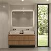STYLE GLASS Specchi Bagno con Luce Led ZEUS 80x60 cm, Striscia led Luce Naturale 4000K, Specchio Retroilluminato Bagno 24V