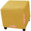 ILiemao Coprisgabello Elasticizzati Footstool Covers, Copri Pouf Ottomano, Velluto Jacquard, Fondo Elastico Lavabile, Personalizzabile, Copertura Protettiva per Poggiapiedi Quadrato(1981,35 x 35 cm 14 x 14 in
