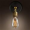 Mengjay Lampada E27 da parete a luce industriale retrò Lampada da parete a sospensione in vetro per cucina Loft Camera da letto Office Home Decor Illuminazioni（9x16cm）