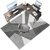 Laegnfho Tappeto Sedia Ufficio Tappeto Salvapavimento Antiscivolo Ufficio Protettore del Pavimento Tappeto per Sedia con Ruote Tappeto Sedia Gaming Pavimenti per Parquet e Pavimenti Duri 60 x 90 cm
