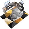 Laegnfho Tappeto Salvapavimento Tappeto Sedia Ufficio Antiscivolo 70 x 120 cm Ufficio Protettore del Pavimento Tappeto per Sedia con Ruote Tappeto Sedia Gaming Pavimenti per Parquet e Pavimenti Duri