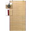 Utilia Tenda per Finestra Bambù Beige Resistente all'Acqua CM.200 X 300