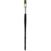 da Vinci Watercolor Series 13118, Pennello Maestro, One Stroke piatto, Nero, 19 x 0.88 x 30 cm