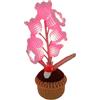CAZSTYK Romantics Atmospheres Creators Handmade Crochet Valley Pianta in vaso LED Luci notturne per camera da letto Ambienti Fiore artificiale