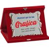 Pubblimania Targa Regalo Anniversario Personalizzata a Forma di Pergamena Argentata con Elegante Cofanetto in Velluto - Ideale per Premiazioni, Pensionamento, Lauree (Rosso)