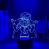 KJsdaADSA Danganronpa Toko Fukawa Lampada da notte a LED per arredamento camera da letto Regalo per bambini Danganronpa Lampada 3d in acrilico Toko Fukawa Regali 7 colori