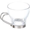 Bormioli Rocco 19-022750 Tazzine caffè Oslo, Vetro Temperato, 3 pezzi