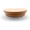 AlcoFermBrew Coperchio in legno con Guarnizione - Faggio, Coperchio in Legno per Barattolo e Tazza (92/78mm)