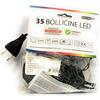GENERAL TRADE 35 bollicine LED multicolore, 6.8 metri, 35 luci, per uso interno