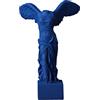 NeaxgeandX Statua della dea greca della vittoria alata di Samotracia, 16,5 x 24,5 cm, blu