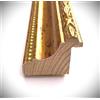 Artecentro cornice dorata lavorata classica per quadri -dipinti su tela - oro/colore con o senza passepartout in legno-varie misure (oro antico, 60 x 60)