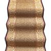 emmevi Tappeto Scala Gradini Stile Barocco Passatoia Ingresso Corridoio MOD.Picasso Dis_22 67X600 Marrone