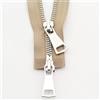 ZOLULA Zip 70/90 cm Giacca Cerniera in Metallo Doppio Cursore Bidirezionale Abbigliamento Fai Da Te Indumento Sostituzione Forniture Fatte a Mano (Colore: Kaki, Dimensioni: 90 cm)