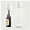 AR.CA. S.R.L. Arca Lampada Da Tavolo Scomponibile Colore Bianco 38 Cm