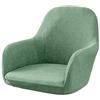 ALABOW 1/2/4/6 Pezzi Copripoltrona，Elasticizzato con Braccioli Coprisedie Elasticizzato Schienale Poltroncina Cucina Soggiorno Copertura Sedia da Scrivania Copri Sedie ,Bianca ( Color : #12 , Size : 1pcs )